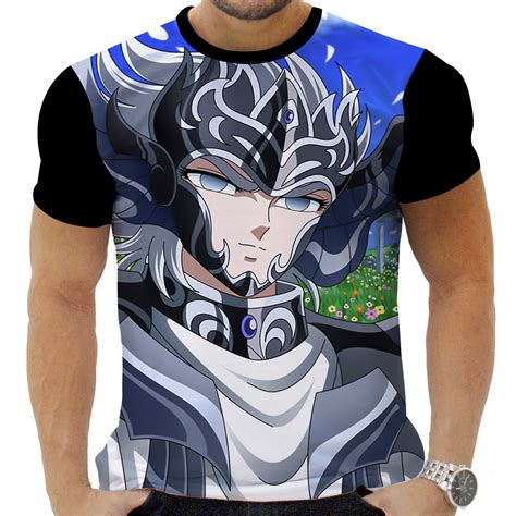 Camiseta Camisa Personalizada Anime Cavaleiros Do Zod Aco