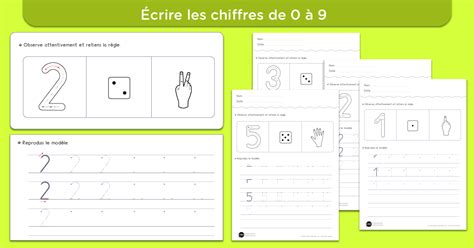 Crire Les Chiffres De En Lettres Les Nombres De En Lettres