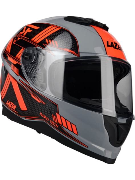 Kask Lazer Rafale Evo Roadtech Grey Red Kaski Integralne Sklep