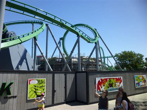 Incredible Hulk Coaster Refurbishment Update – Queue Work Continues ...