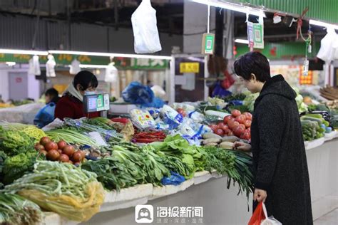 年关临近，日照“菜篮子”货足价稳