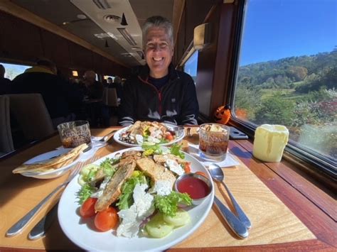 Dining Onboard Virginia Scenic Railway