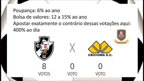 VASCO SOFRE UMA GOLEADA DO CRICIÚMA E A INTERNET NÃO PERDOA OS