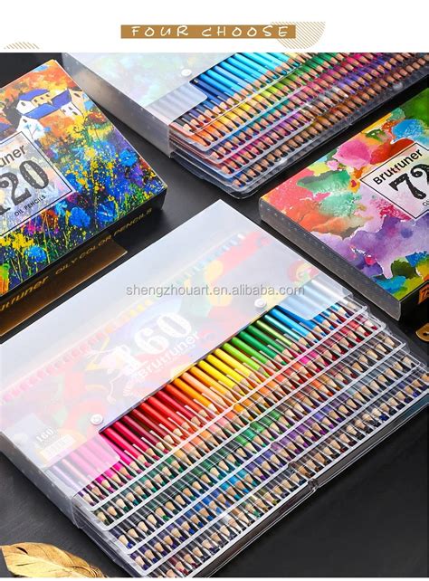 Brutfuner 120 160 Colors Oil Color Pencils Set High Quality Painting