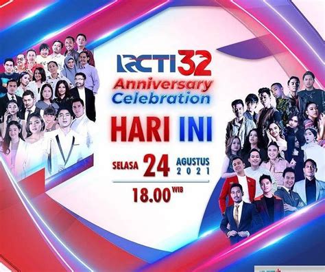 Jadwal Acara Tv Rcti Hari Ini Rabu Agustus Anniv Celebration