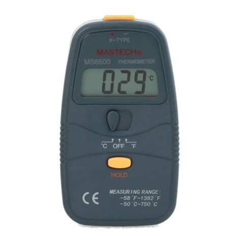 Aliexpress Buy Mastech Ms K Type Digital Lcd Thermometer