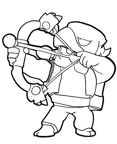 Printable Brawl Stars Bo Coloring Page Topcoloringpages Net The Best