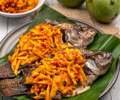 Ikan Bakar Dengan Sambal Mangga Cookidoo Platform Resep Resmi