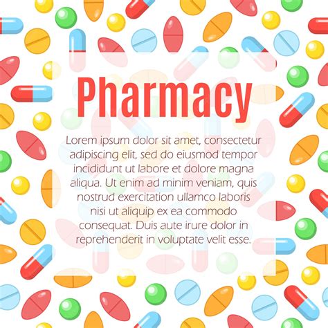 Premium Vector Pharmacy Flat Poster