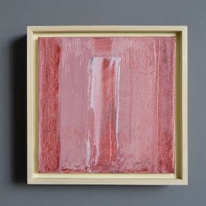 Original Small Abstract Painting Framed Textured Painting On Etsy