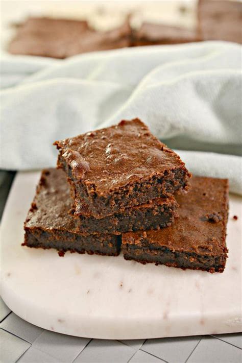 3 Ingredient Keto Brownies Best Fudgy Nutella Brownies Easy No