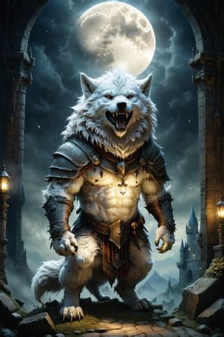 Cute White Werwolf Images Of V Tensor Art