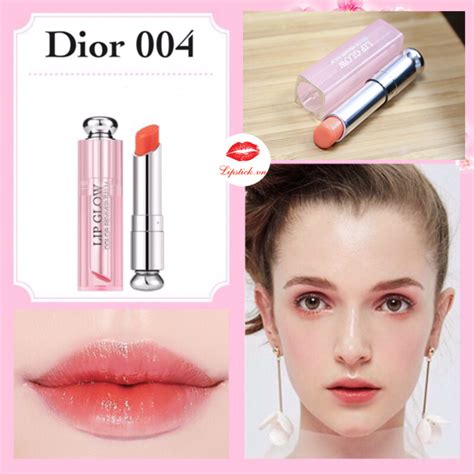 Son Dưỡng Dior 004 Dior Addict Lip Glow 004 Coral Cam San Hô