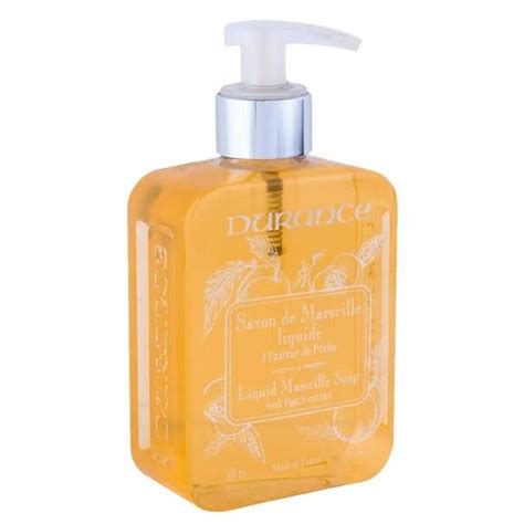 Durance Marseille Liquid Soap Peach Extract Hand Wash Cosmetify