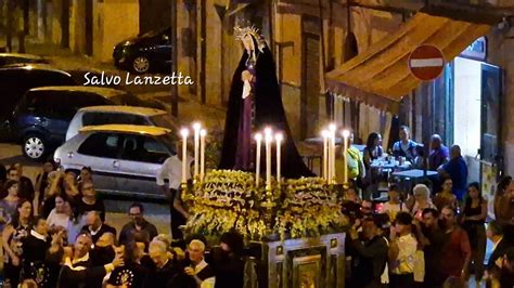 PALERMO PROCESSIONE DI MARIA SS ADDOLORATA AL MOLO 4K 18 09 2023