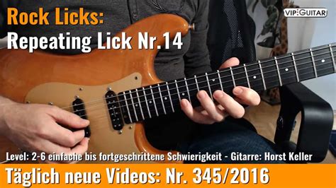 Rock Licks Repeating Lick Nr Vip Guitar De