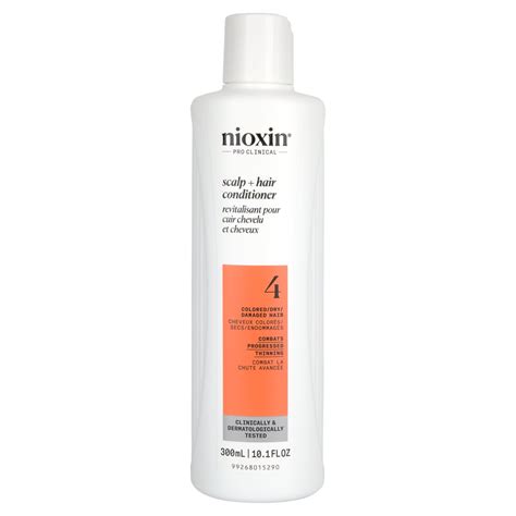 Nioxin System 4 Color Safe Scalp Therapy Conditioner Beauty Care Choices