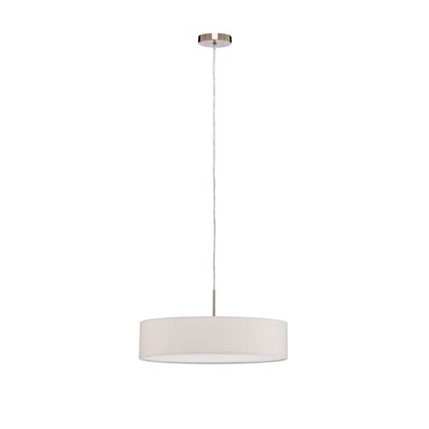 Lindby Pendant Light Sebatin Cm Cream Fabric E Lights Ie