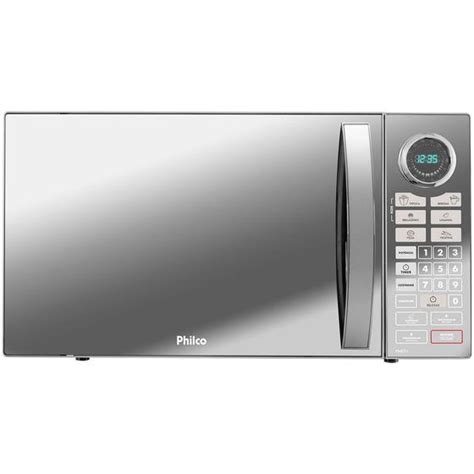 Microondas Philco Pme31 Espelhado 30l 220v Micro Ondas Magazine Luiza