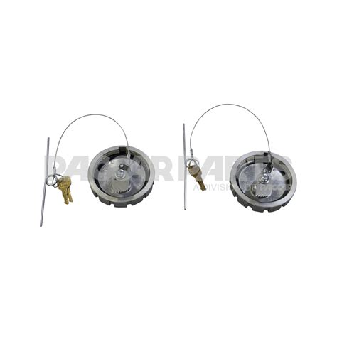 K22-1023-2000100 | Kenworth® | SET-2 CAPS/KEYS FUEL LOCK KW LOGO RANDOM ...