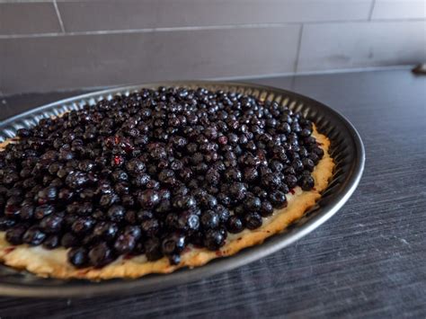 Recept Bosbessentaart Tarte Aux Myrtilles Proef De Franse Bergen