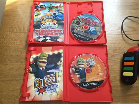 PS2 Buzz Buzzer Set Mit 2 Tolle Spiele Kaufen Auf Ricardo