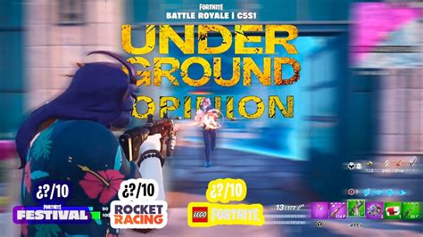 MI OPINION DE LA TEMPORADA UNDERGROUND NUEVOS MODOS FORTNITE C5S1