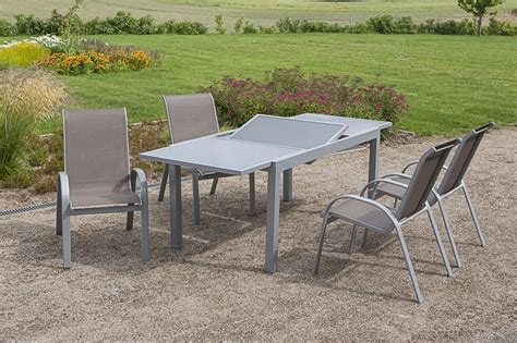 Merxx Gartenm Bel Set Amalfi Teilig Ausziehtisch X Cm