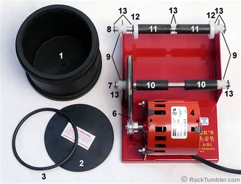 Thumlers Model A R1 Tumbler Parts Belts Bearings Motors Shafts