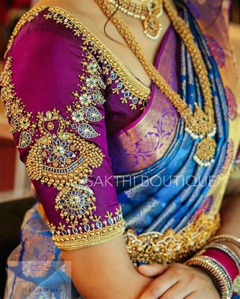 50 Pattu Saree Blouse Designs To Rock Your Desi Bridal Look Wedding