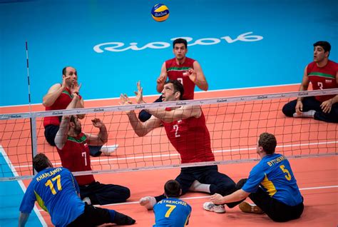 Pallavolo Paralimpica Morteza Il Gigante Di Metri Che Punta All