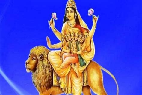 Shardiya Navratri 2020 Maa Skand Mata Aarti And Puja Mantra Amar