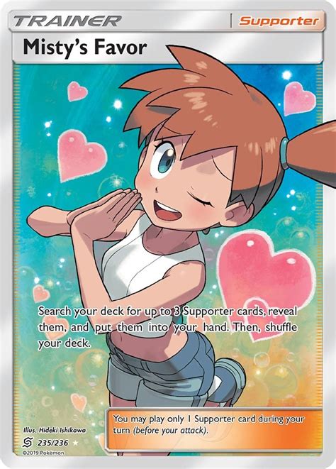 Misty S Favor Full Art SM Unified Minds Pokemon