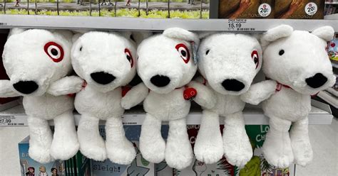 Target Bullseye Plush Dog Only $3.99 (Reg. $10) - The Freebie Guy® ️️️