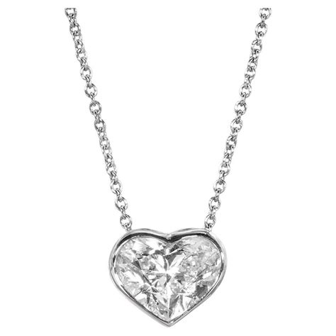 202ct Heart Shaped Diamond Pendant For Sale At 1stdibs