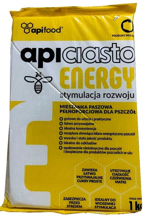 APICIASTO 1kg POKARM dla pszczół ENERGETYZUJĄCY ApE Cena Opinie