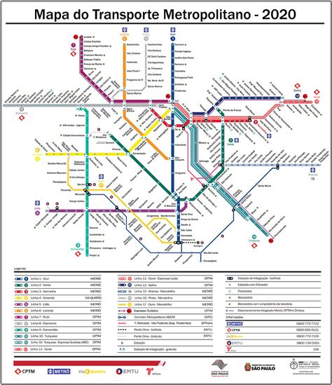 Mapa Metro CPTM 2020 Mapa Criado Para Em 2010 Linhas D Flickr