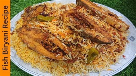 Fish Biryani Recipe Simple Easy Fried Fish Biryani Machli Biryani