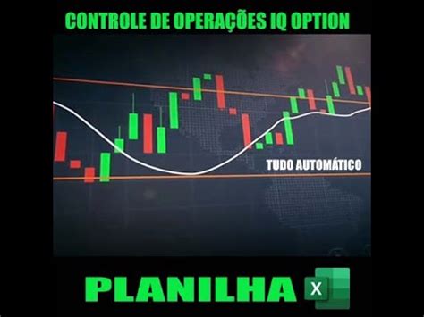 Planilha De Gerenciamento Gratuita IQ OPTION YouTube