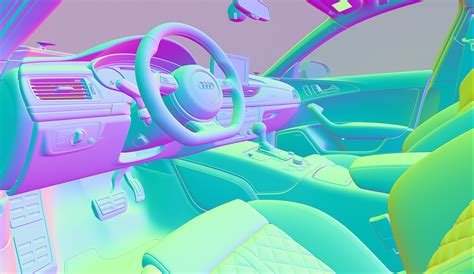 Audi RS6 Interior - CGI on Behance