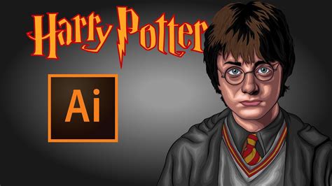 Harry Potter How To Cartoon Yourself Step By Step Tutorial Adobe