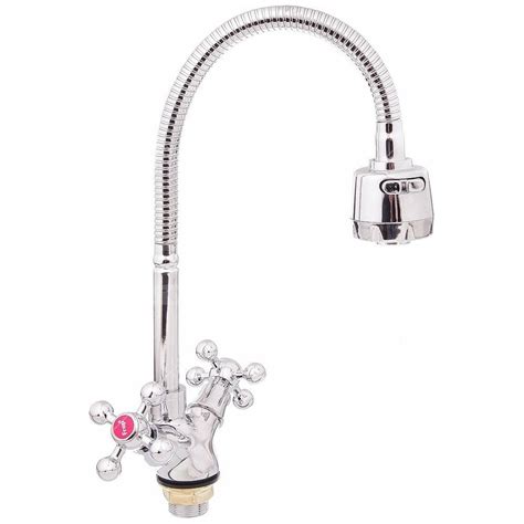 Смеситель для кухни FRAP F4319 1/2 керамическая кран-букса, гибкий ...