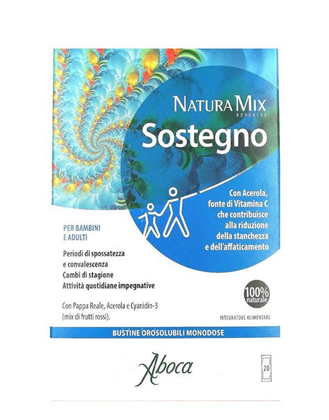 Natura Mix Advanced Sostegno Di ABOCA 20 Bustine