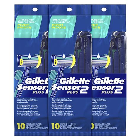 72% off Gillette Sensor Plus 2 Razors - 30 Count - Deal Hunting Babe