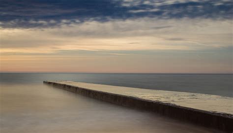 Wallpaper Sunset Sea Water Shore Sky Beach Sunrise Calm Blue