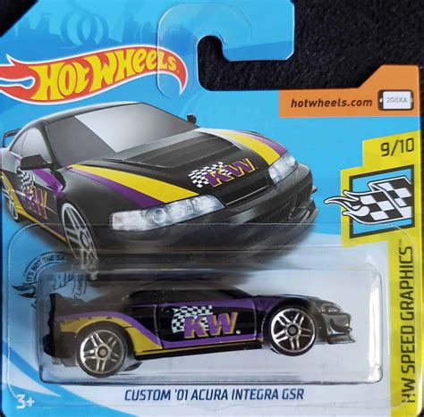 Hot Wheels Speed Graphics Custom Acura Integra GSR Universo Hot Wheels