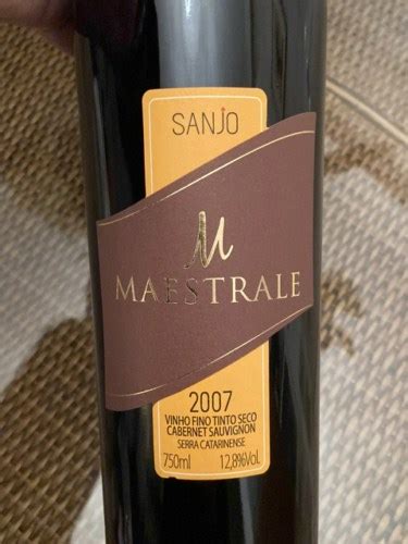 Sanjo Maestrale Cabernet Sauvignon Vivino Us