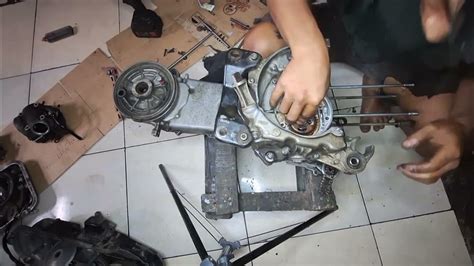 Tutorial Cara Pemasangan Kruk As Atau Stang Piston Mio Smile Mio Sporty