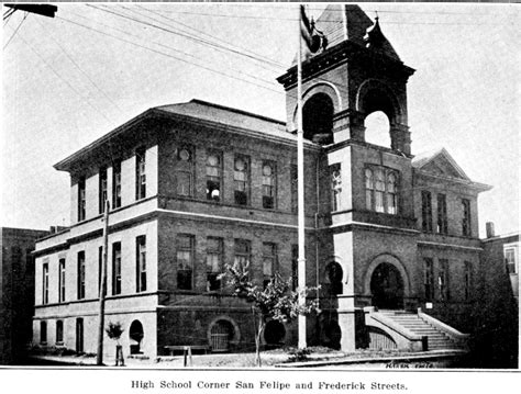 Colored High School Booker T Washington High School The School Was