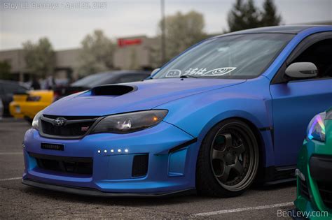 Subaru WRX STI Sedan With LED Lights BenLevy